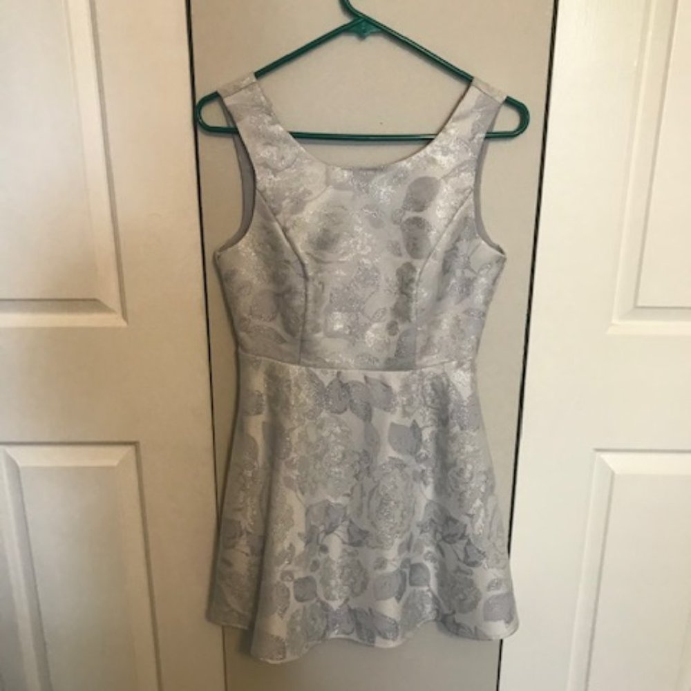 Forever 21 Silver Dress